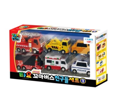 TAYO The Little Bus Friends Mini Special Set Ver 1 / 6 PCS Korea