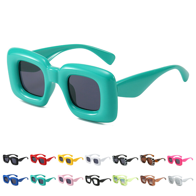Stylish Fun Inflated Sunglasses Trendy Thick Frame Cute  display picture 1