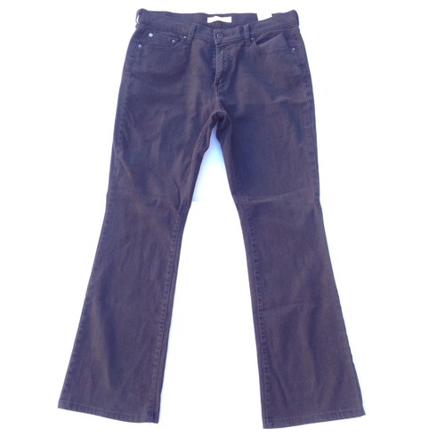 Levis 515 Womens Boot Cut Black Jeans 