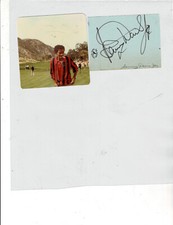 SAMMY DAVIS JR. AUTOGRAPH on a Memo Pad note and photo JSA COA