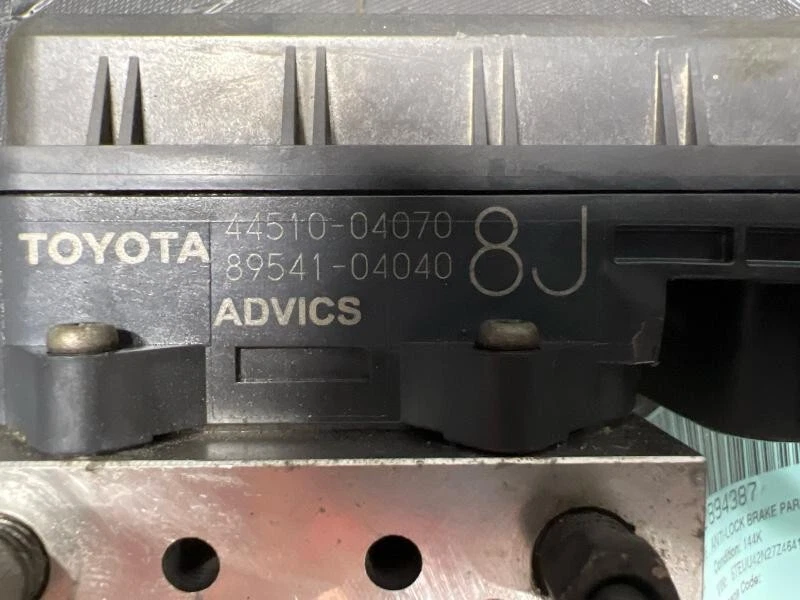 2005-2008 Toyota Tacoma ABS Anti-Lock Brake Pump Control Module Assembly 4X4 Foto 3 de 4