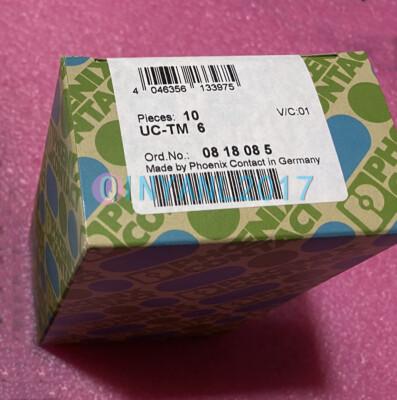 10PCS New Phoenix Contact UC-TM6 (UC-TM 6) 0818085 Terminal Block
