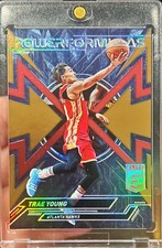 2022-23 Panini Elite Trae Young Power Formulas GOLD /10 Card #20 SP