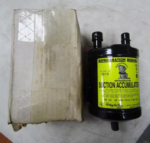 💥NEW REFRIGERATION RESEARCH 3816 REFRIGERANT SUCTION ACCUMULATOR LINE 1/2"