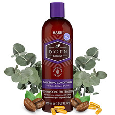 HASK BIOTIN BOOST Thickening Conditioner for All Hair Types New 355ml