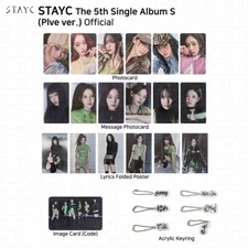 StayC The 5th single Album S Plve ver Official Photocard Acylic Keyring KPOP