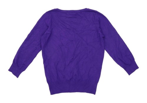 Debenhams Womens Size 6 Purple Jumper 