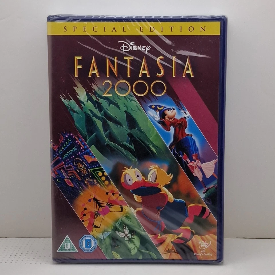 Fantasia 2000 (DVD, 2011) Region 2 PAL Cert U Walt Disney Studios BUA0159201 New - Image 2 of 4