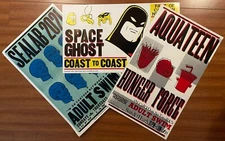 2001 Adult Swim Screen Print Sealab 2021 / Aqua Teen Promo Poster