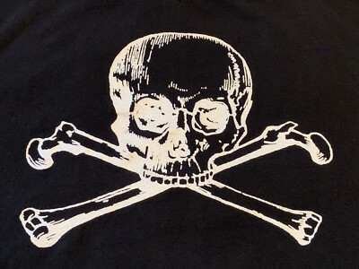 VINTAGE SIZE EXTRA LARGE MELVINS 06' TOUR SKULL & BONES GLOW IN