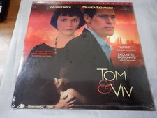 Laserdisc - Tom  Viv Dolby Surround - New Sealed, Torn Cello