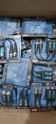 20 Paar CCTV Video Balun 8MP 5MP 4MP 2MP BNC Video zu Cat5e RJ45 Unterstützung bis zu 4K