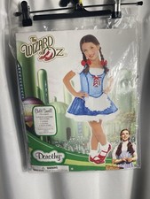 DOROTHY Wizard of Oz CHILD HALLOWEEN COSTUME Size SMALL 4-6 New W/Tags