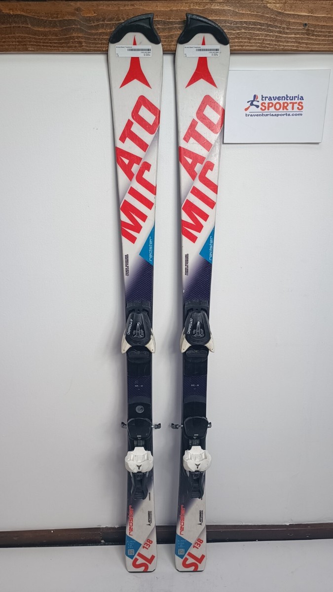 Atomic Redster SL 138cm Ski + Atomic 7 Bindings Winter Sport | eBay