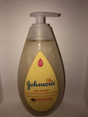 Johnson's Baby, Skin Nourish, Shea & Cocoa Butter Wash, 16.9 fl oz (500 ml)