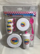 Vintage 1991 Rare Betty Crocker Snack Time Play Set For Children Kitchenware