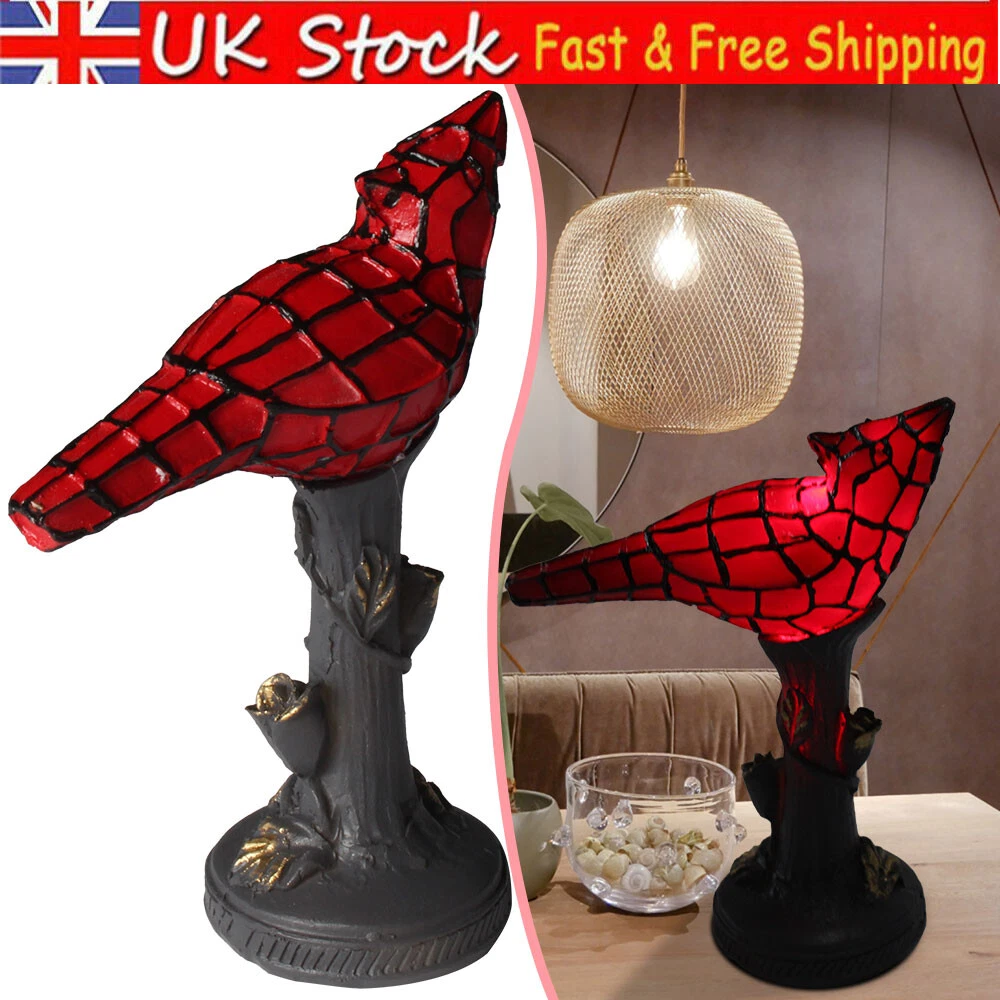 Red cheap bird lamp