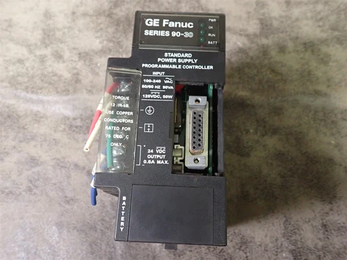 GE Fanuc Series 90-30 IC693PWR321Z 120/240VAC 125VDC 30W STD Power Supply (BN96)