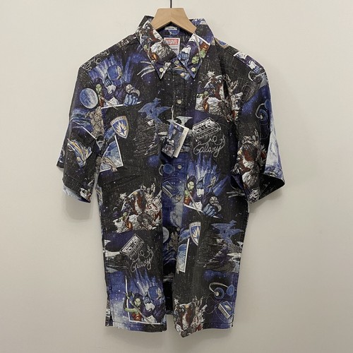 Reyn Spooner Mens Large Marvel Guardians of the Galaxy Classic Short Sleeve New - Picture 11 of 12