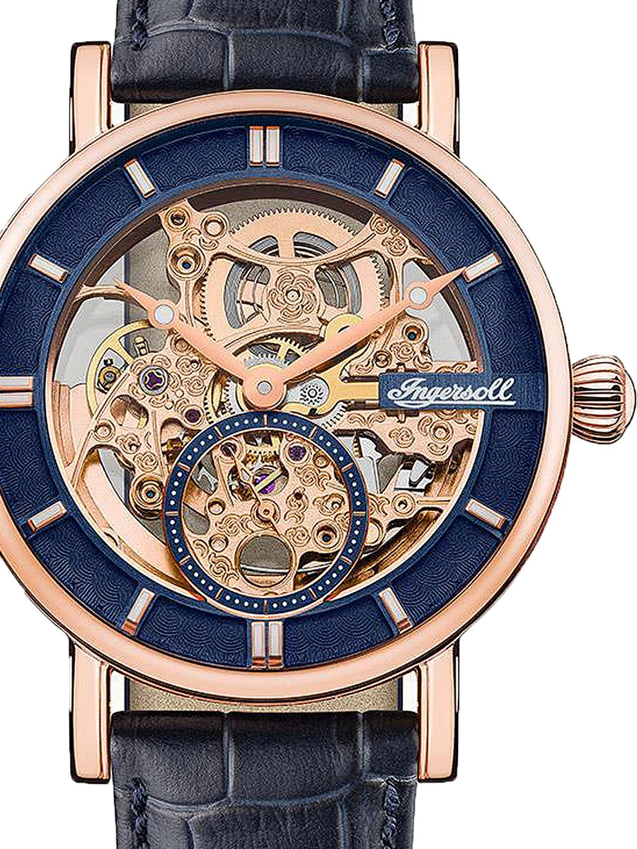 Ingersoll I00407B The Herald Automatic Mens Watch 40mm 5ATM eBay