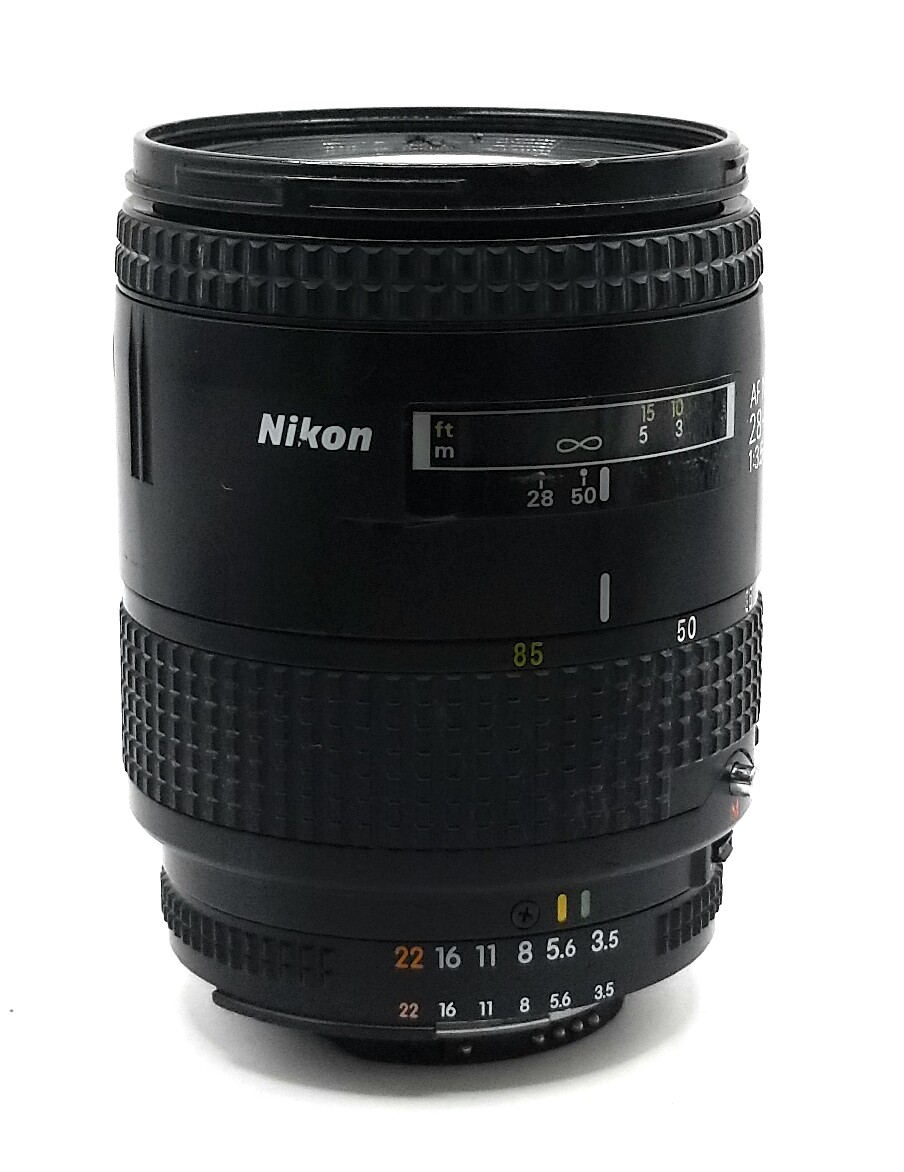 超美品 NIKON AF NIKKOR 28-85mm 3.5-4.5 M438 Nikon AF Nikkor 28-85mm f/3.5-4.5 Wide Angle Zoom Camera