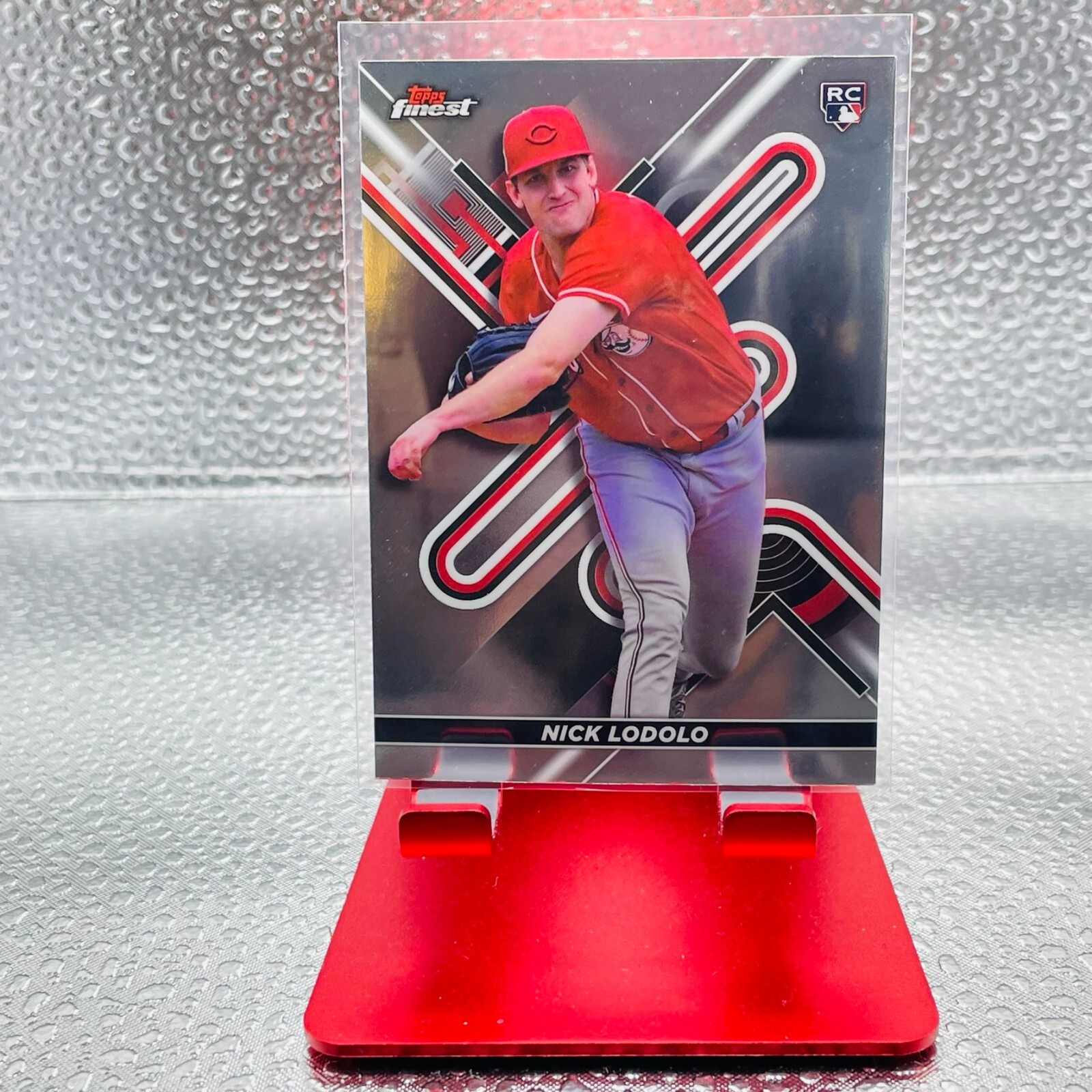 2022 Topps Finest #60 Nick Lodolo Rookie