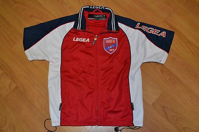 Panionios FC Greek Soccer Football Jersey Zip Up Track Jacket Legea XXS Small 