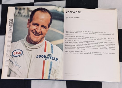 AUTOCURSO 1967 68 ANUARIO ANUAL FORMULA UNO 1 INDY AUTOS DEPORTIVOS LE MANS HULME - Imagen 3 de 11