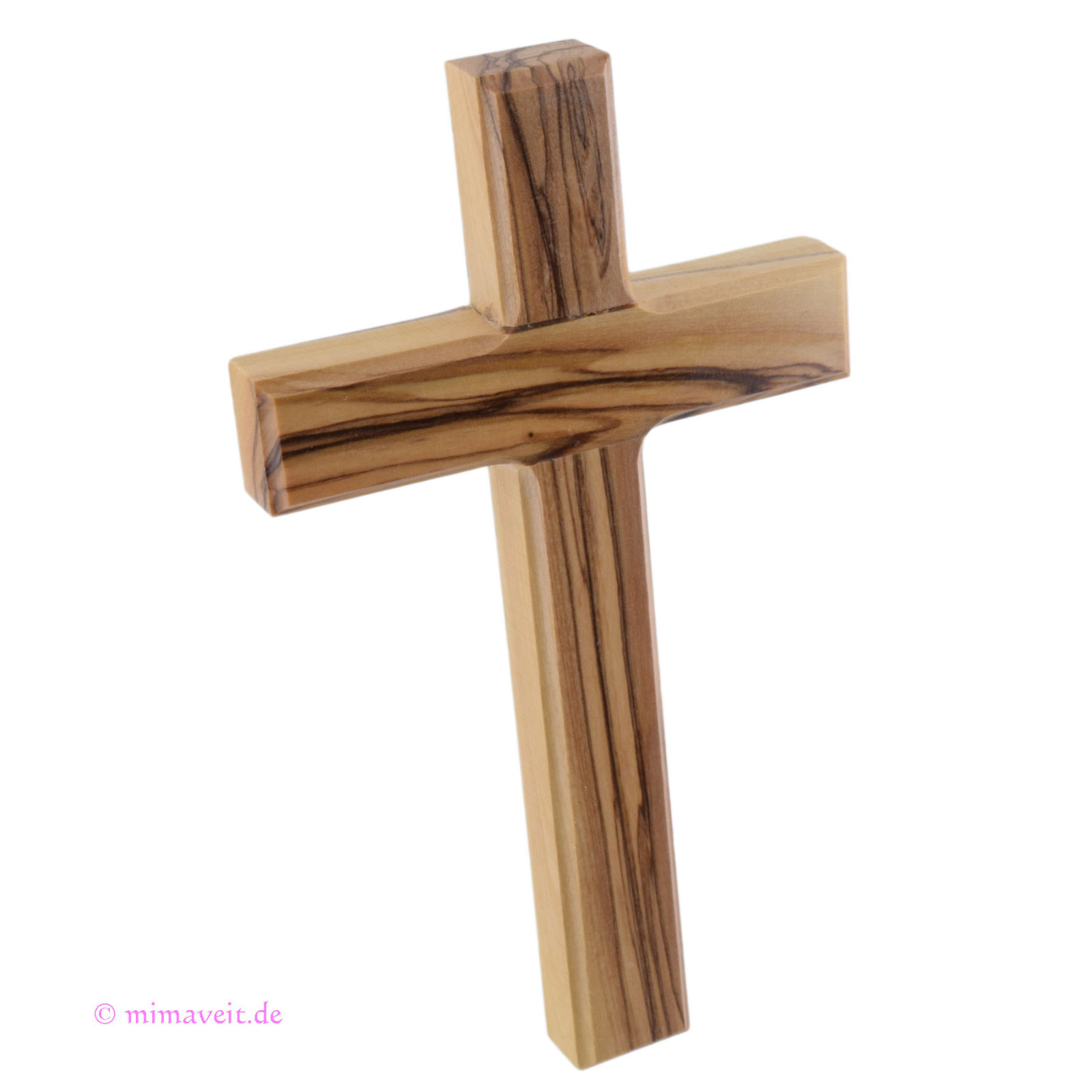 Holzkreuz Aus Olivenholz 24cm - Wandkreuz Für Kommunion & Konfirmation