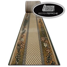 Dicke Modernen Läufer PRIMO Grün - Kariert Breite 70 - 140 cm Modisch Preiswert