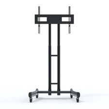 Luxor FP1000 Adjustable-Height Rolling TV Stand