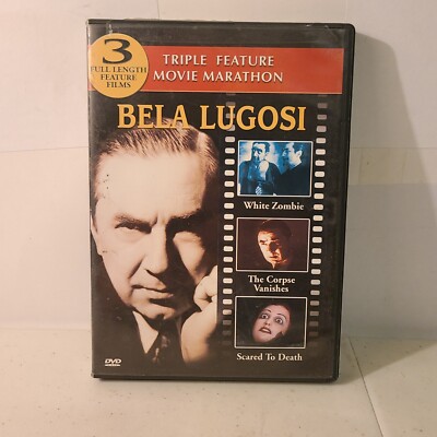 Bela Lugosi DVD Three Features Usa Duty-Free