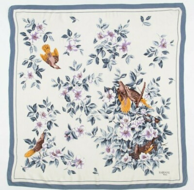 Authentique Foulard '' Fabiani '' / Authentic '' Fabiani '' Scarf