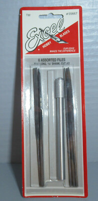 EXCEL #55667/55668 6 ASSORTED FILES W/HANDLE