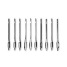 10pcs Heavy Duty Replacement Split Eye Needle For T Handle Tire Plug Repair Tool