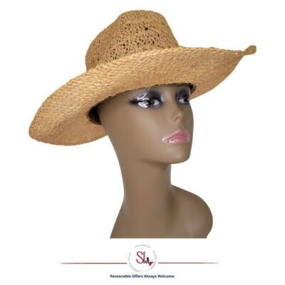 BAILEY U-ROLL-IT Cowboy Hat Straw Western Rodeo White  display picture 1