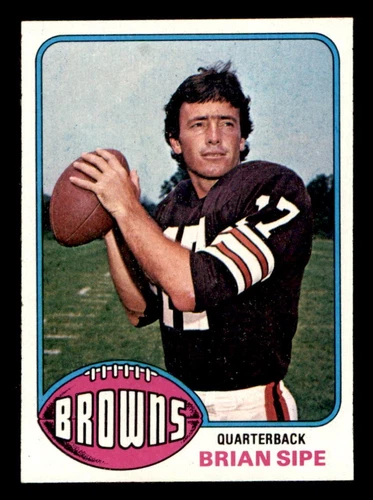 1976 Topps Football #516 Brian Sipe NM/MT