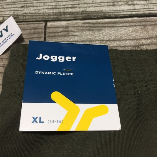 Old Navy Dynamic Fleece Joggers Youth Size XL (14-16) Olive Green (Inseam 27) - Picture 8 of 11