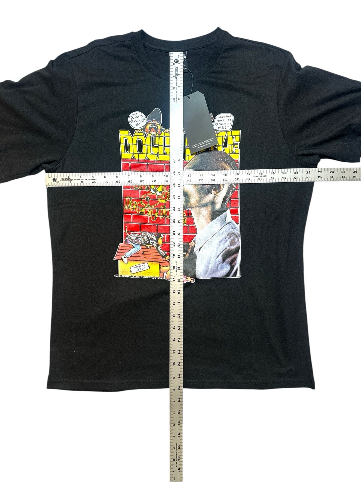 FILA Maglietta Snoop Dogg Rap Style Doggy XL Hip Hop Death Row Records Y2K Album