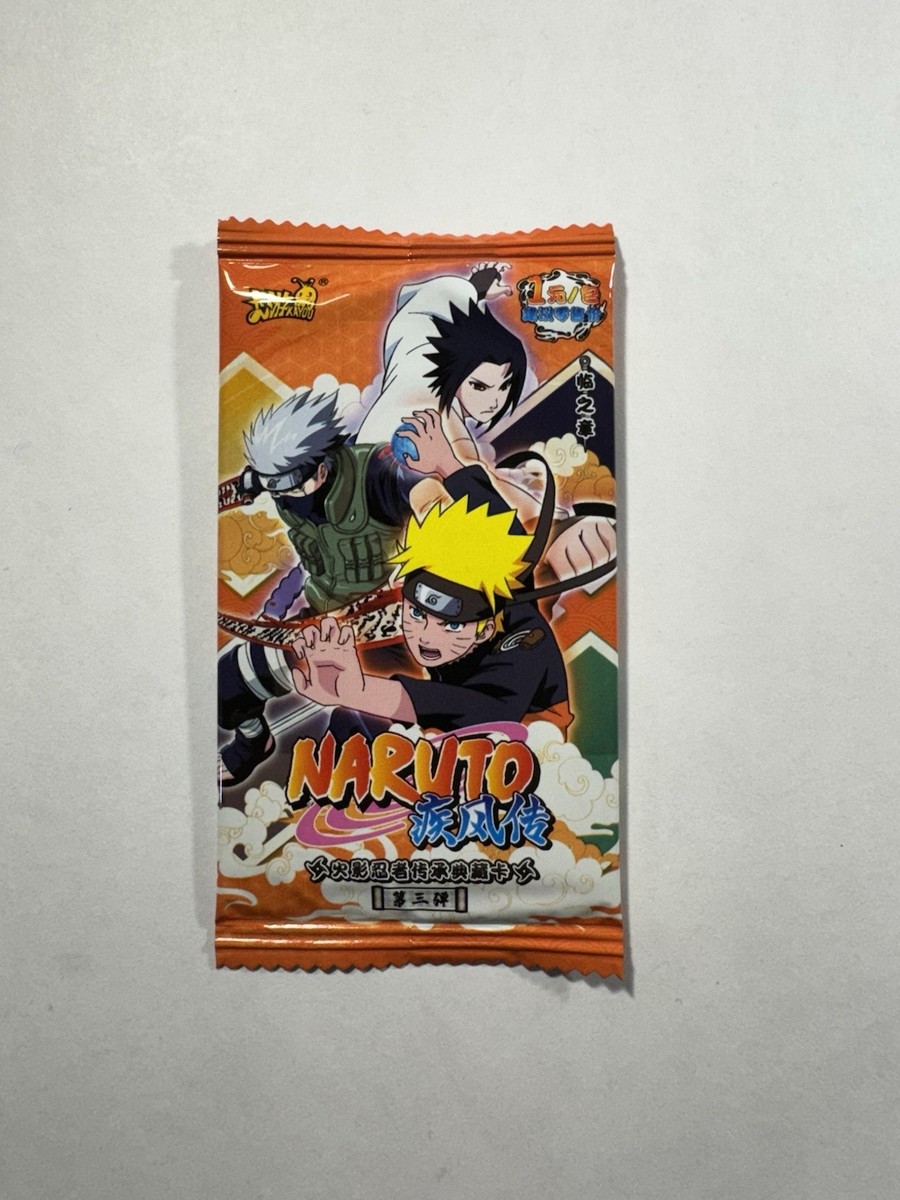 Naruto Kayou Tier 1 Wave 3 Factory Sealed Pack Naruto Trading