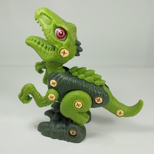 Take Apart Dinosaur T Rex Green Dino Building Toy STEM Figure Learning