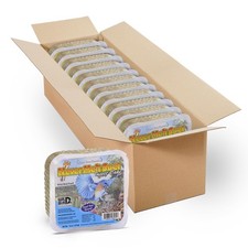 Bird Suet Cakes 12 oz Pack of Never Melt Insect Pine Tree Farms Wild Birds Mess