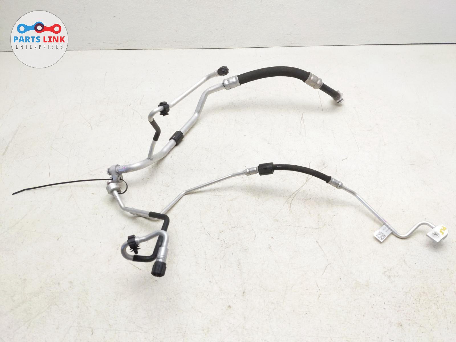 2016-20 BENTLEY BENTAYGA FRONT LEFT LINES AC HOSE EVAPORATOR PIPE SET 636 OEM