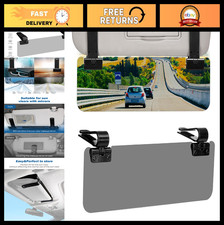 Universal Polarized Sun Visor Extender for Cars - Adjustable UV400 Blocker, Anti