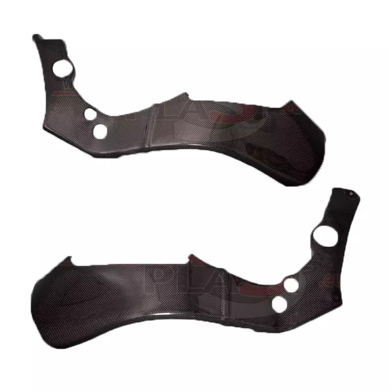 Protection cadre carbone Bikesplast Kawasaki ZX-10R 2011-2015 évite rayures de frottement