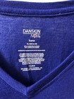 Danskin Now Loose Fit Shirt Long Sleeve Pullover Active XL 16-18 Blue V neck — photo 5