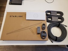 STARLINK Gen 3 SpaceX Dish Kit, Router Cables Everything Needed No Accts