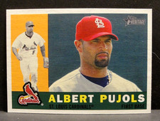 2009 Topps Heritage Baseball #250 Albert Pujols St. Louis Cardinals NM