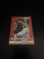 Justin Wilson 2013 Panini Prizm Red Pulsar Prizm RC Pittsburgh 297