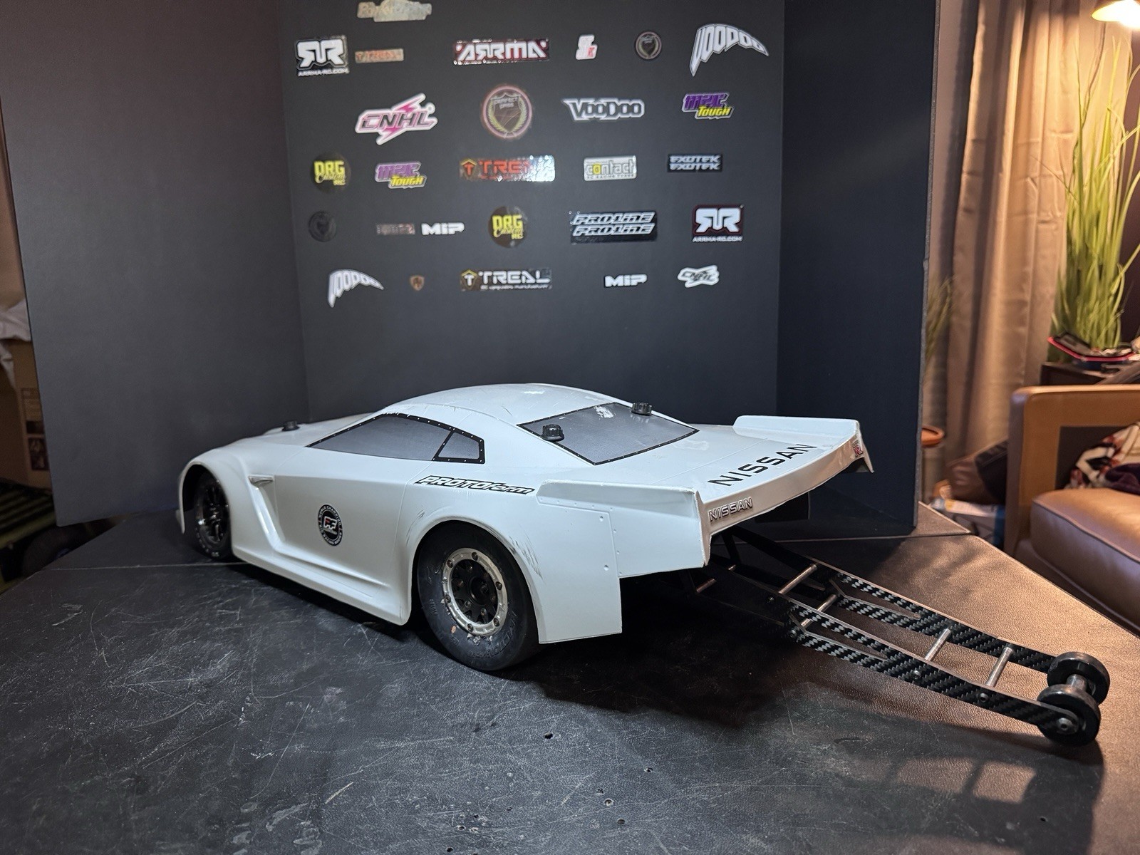 Traxxas Drag Slash *Fully Custom* Carbon Fiber Chassis Castle Creations RC